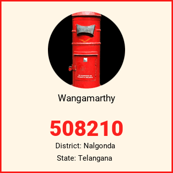 Wangamarthy pin code, district Nalgonda in Telangana