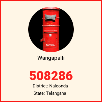 Wangapalli pin code, district Nalgonda in Telangana