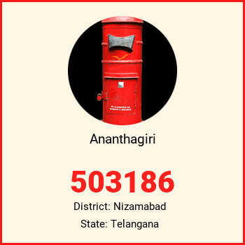 Ananthagiri pin code, district Nizamabad in Telangana