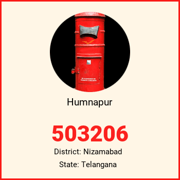 Humnapur pin code, district Nizamabad in Telangana