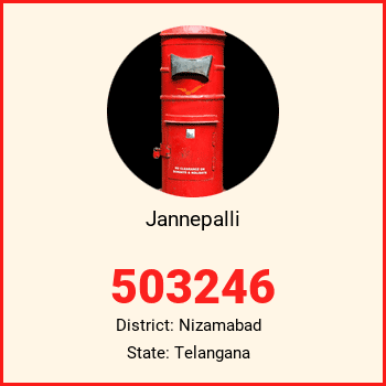 Jannepalli pin code, district Nizamabad in Telangana