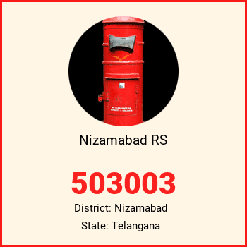 Nizamabad RS pin code, district Nizamabad in Telangana