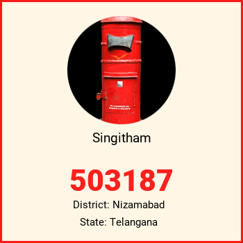 Singitham pin code, district Nizamabad in Telangana