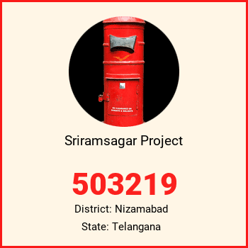 Sriramsagar Project pin code, district Nizamabad in Telangana