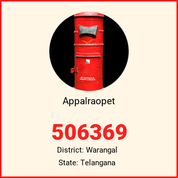 Appalraopet pin code, district Warangal in Telangana