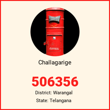 Challagarige pin code, district Warangal in Telangana