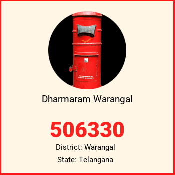 Dharmaram Warangal pin code, district Warangal in Telangana