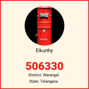 Elkurthy pin code, district Warangal in Telangana