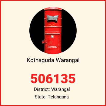 Kothaguda Warangal pin code, district Warangal in Telangana