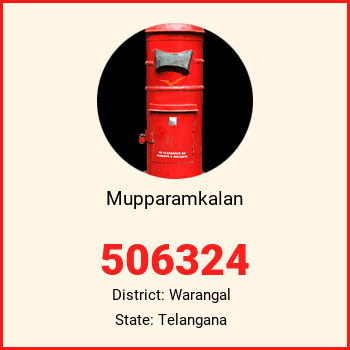Mupparamkalan pin code, district Warangal in Telangana