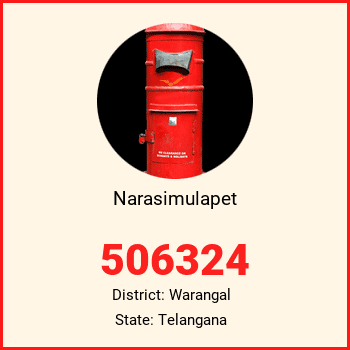Narasimulapet pin code, district Warangal in Telangana