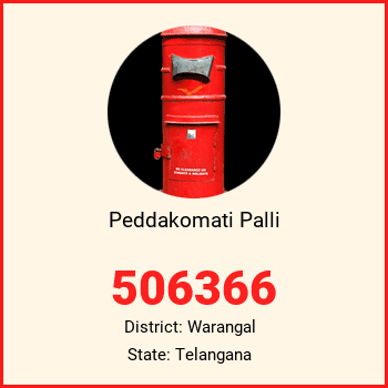 Peddakomati Palli pin code, district Warangal in Telangana