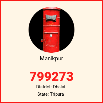 Manikpur pin code, district Dhalai in Tripura