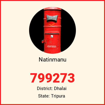 Natinmanu pin code, district Dhalai in Tripura