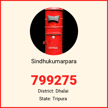 Sindhukumarpara pin code, district Dhalai in Tripura