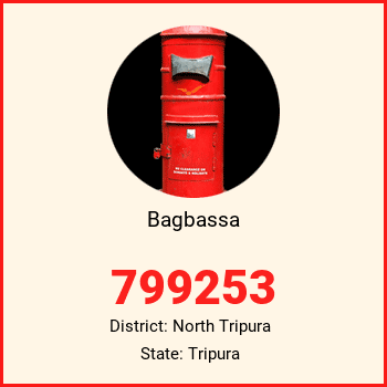 Bagbassa pin code, district North Tripura in Tripura