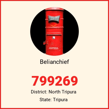 Belianchief pin code, district North Tripura in Tripura