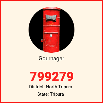 Gournagar pin code, district North Tripura in Tripura