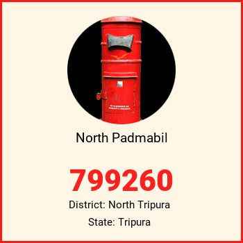 North Padmabil pin code, district North Tripura in Tripura