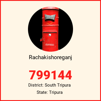 Rachakishoreganj pin code, district South Tripura in Tripura