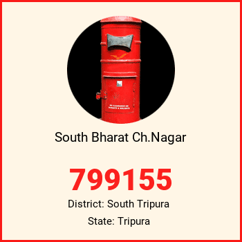 South Bharat Ch.Nagar pin code, district South Tripura in Tripura