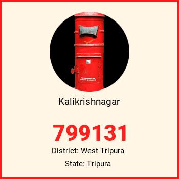 Kalikrishnagar pin code, district West Tripura in Tripura