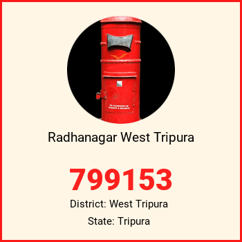 Radhanagar West Tripura pin code, district West Tripura in Tripura
