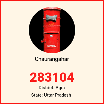 Chaurangahar pin code, district Agra in Uttar Pradesh