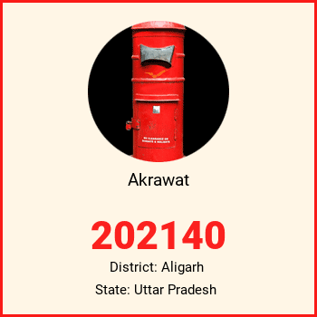Akrawat pin code, district Aligarh in Uttar Pradesh