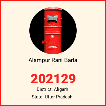 Alampur Rani Barla pin code, district Aligarh in Uttar Pradesh
