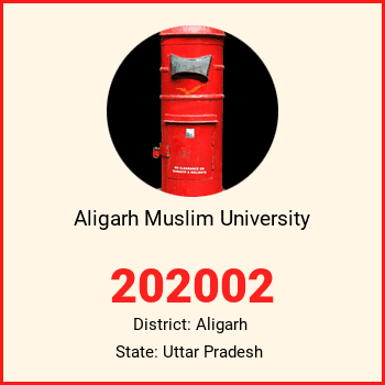 Aligarh Muslim University pin code, district Aligarh in Uttar Pradesh