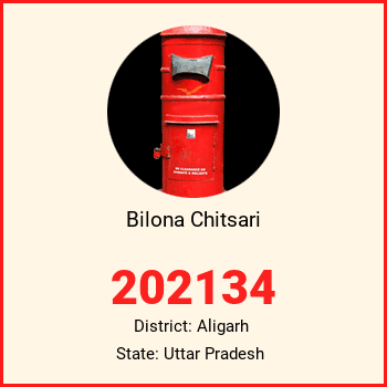 Bilona Chitsari pin code, district Aligarh in Uttar Pradesh