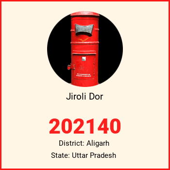 Jiroli Dor pin code, district Aligarh in Uttar Pradesh