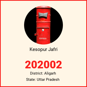 Kesopur Jafri pin code, district Aligarh in Uttar Pradesh