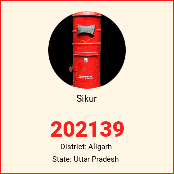 Sikur pin code, district Aligarh in Uttar Pradesh