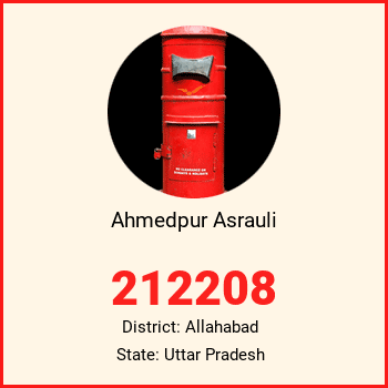 Ahmedpur Asrauli pin code, district Allahabad in Uttar Pradesh