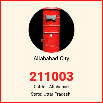 Allahabad City pin code, district Allahabad in Uttar Pradesh