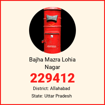 Bajha Mazra Lohia Nagar pin code, district Allahabad in Uttar Pradesh