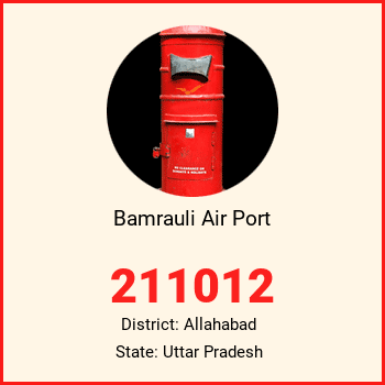 Bamrauli Air Port pin code, district Allahabad in Uttar Pradesh