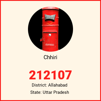 Chhiri pin code, district Allahabad in Uttar Pradesh