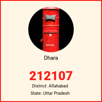 Dhara pin code, district Allahabad in Uttar Pradesh