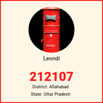 Leondi pin code, district Allahabad in Uttar Pradesh