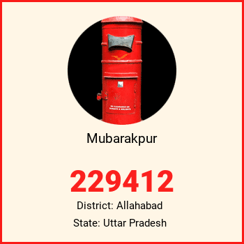 Mubarakpur pin code, district Allahabad in Uttar Pradesh