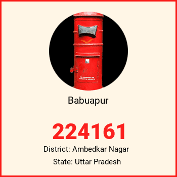 Babuapur pin code, district Ambedkar Nagar in Uttar Pradesh