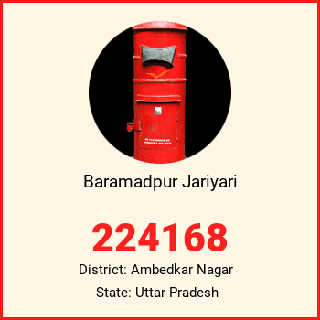 Baramadpur Jariyari pin code, district Ambedkar Nagar in Uttar Pradesh