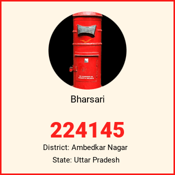 Bharsari pin code, district Ambedkar Nagar in Uttar Pradesh