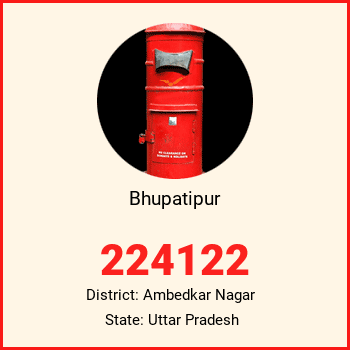 Bhupatipur pin code, district Ambedkar Nagar in Uttar Pradesh