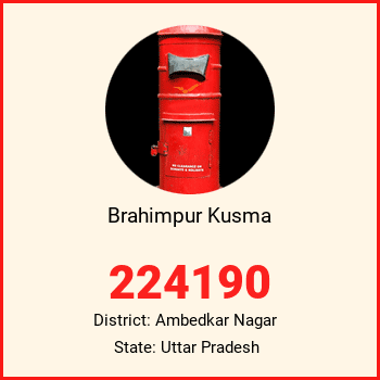 Brahimpur Kusma pin code, district Ambedkar Nagar in Uttar Pradesh