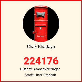 Chak Bhadaya pin code, district Ambedkar Nagar in Uttar Pradesh