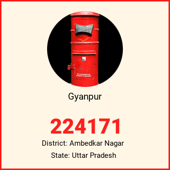 Gyanpur pin code, district Ambedkar Nagar in Uttar Pradesh